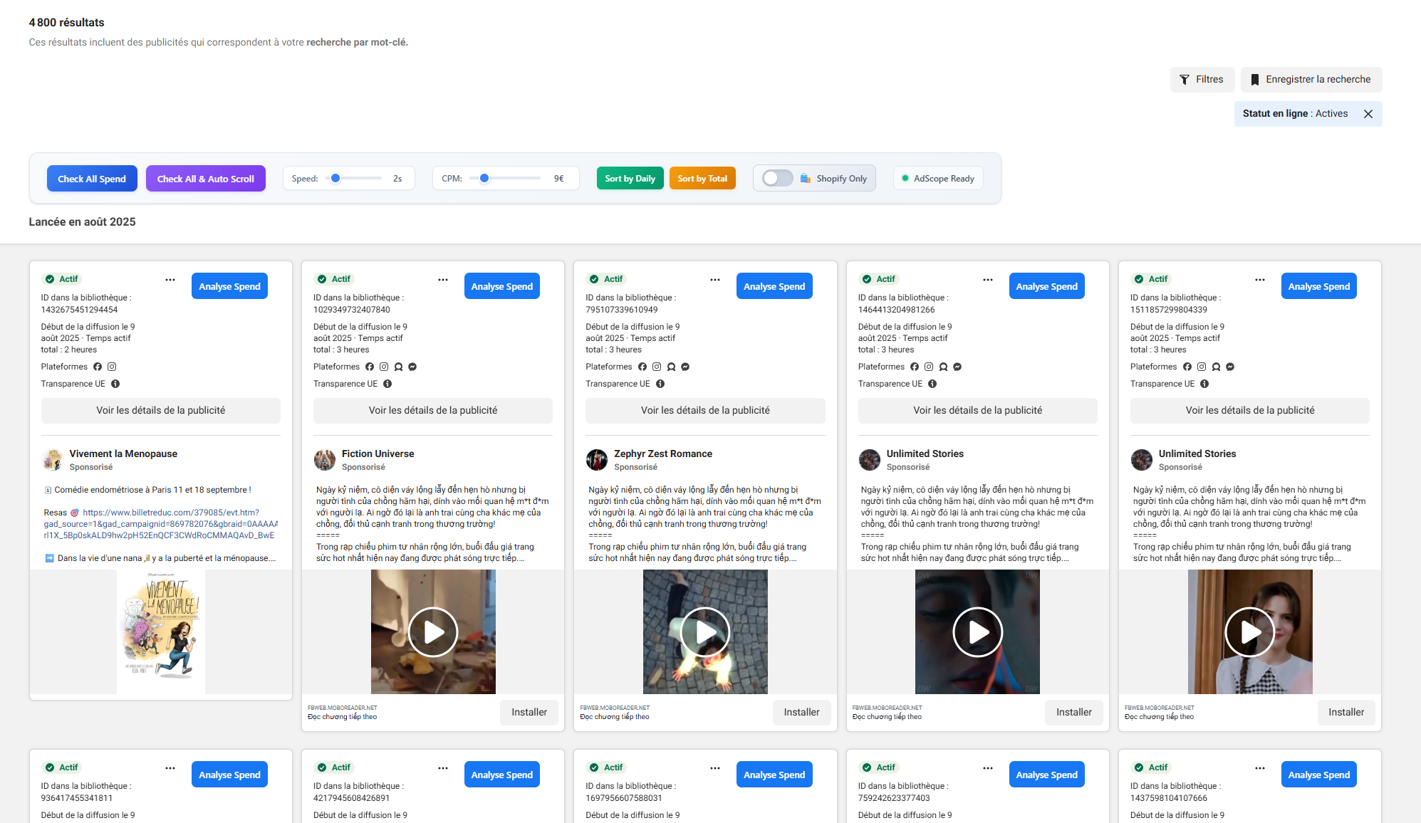 AdScope Dashboard